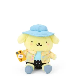 Japan Original Pompompurin Plush Mascot Keychain (Day at the Funfair Series)