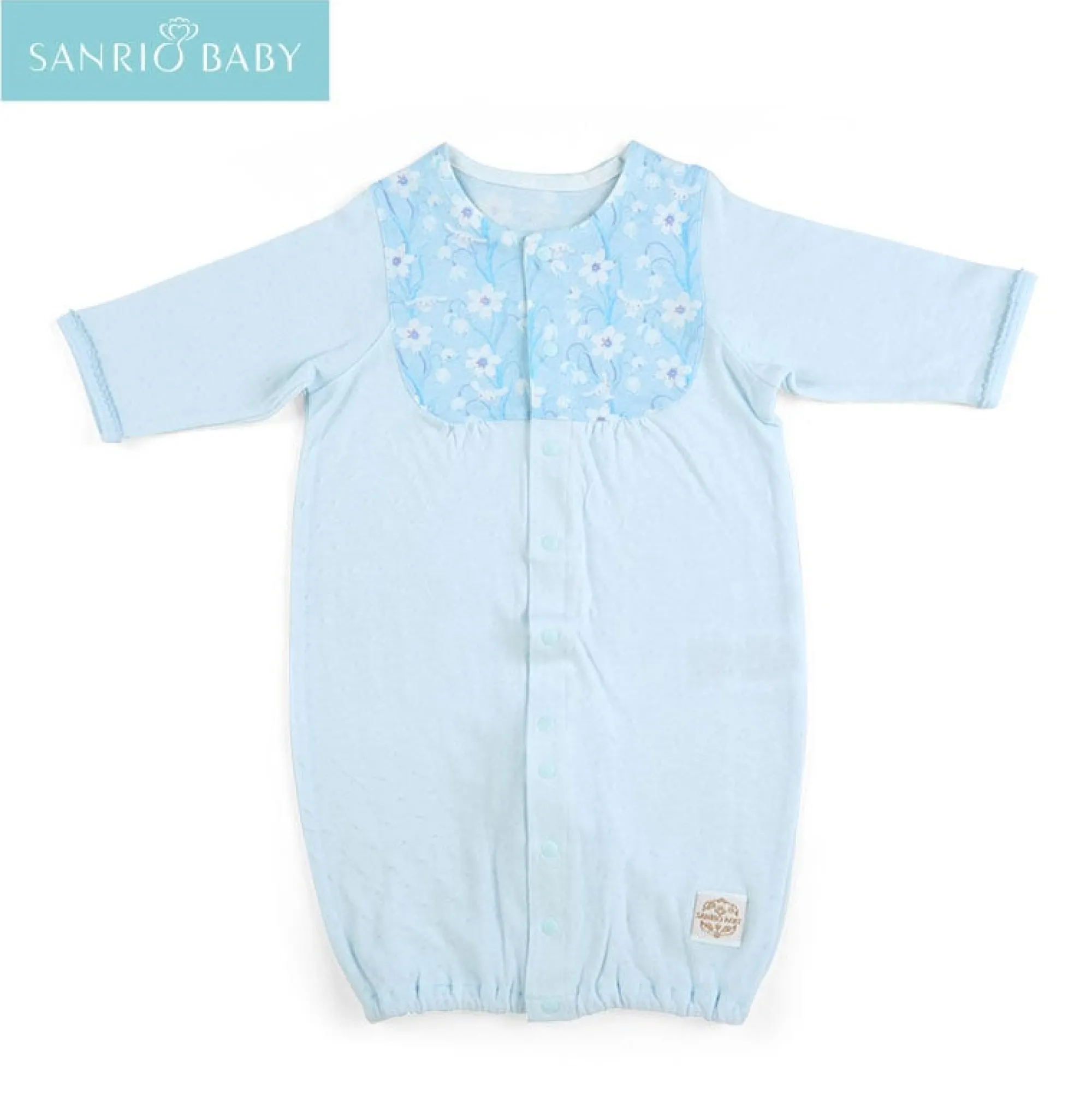 Kids Japan Original Sanrio Baby Organic Cotton Cinnamoroll Convertible Gown