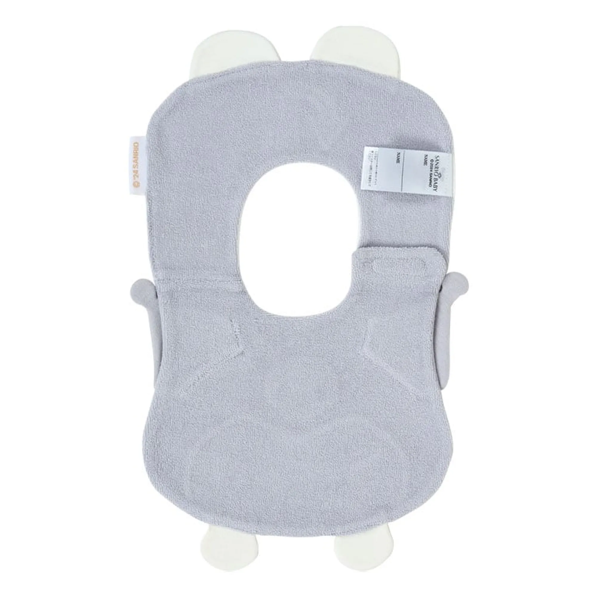 Kids Japan Original Sanrio Baby Organic Cotton Kuromi Face Bib