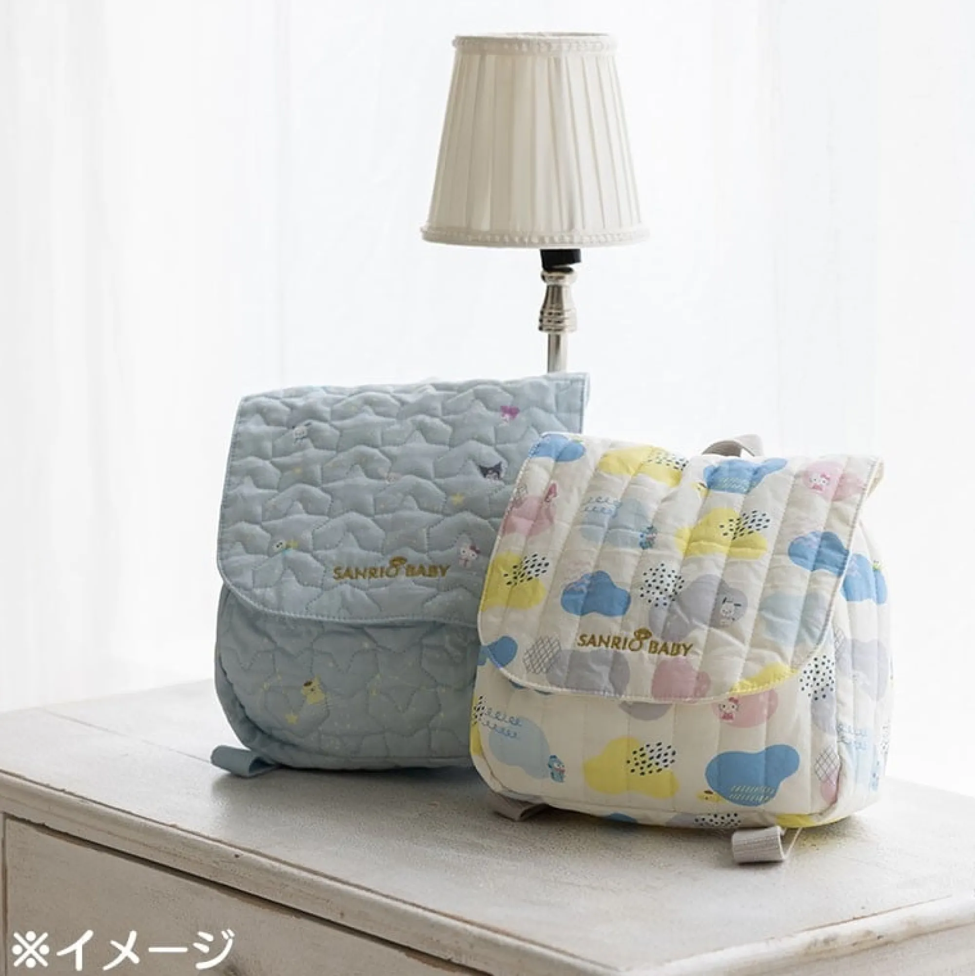 Kids Japan Original Sanrio Baby Organic Cotton Baby Backpack (Stars)