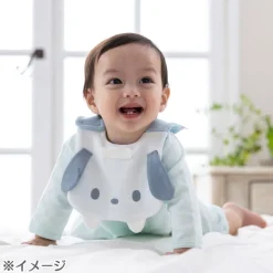 Kids Japan Original Sanrio Baby Organic Cotton Pochacco Face Bib