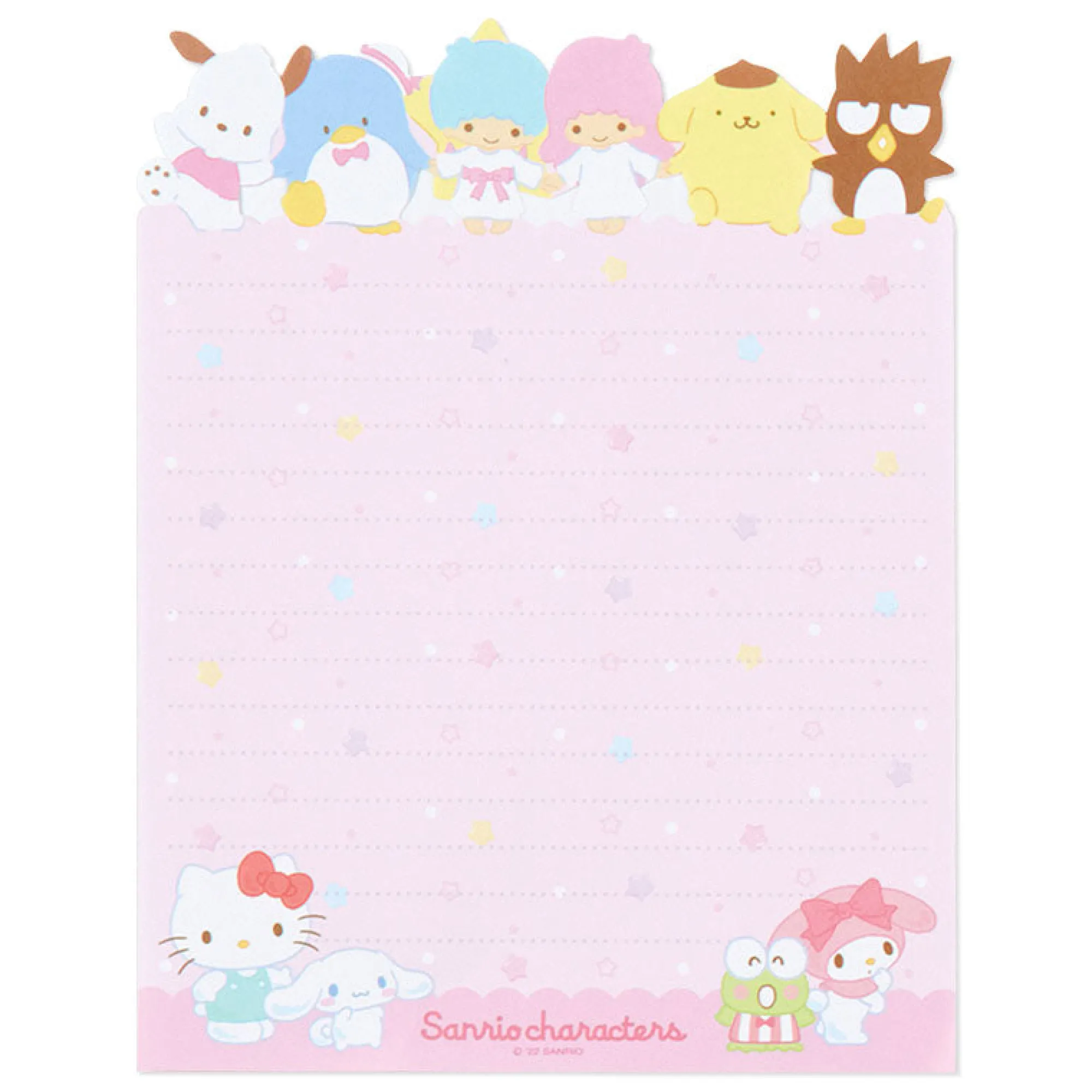 Japan Original Sanrio Characters Deluxe Letter Set