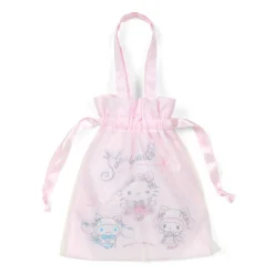 Japan Original Sanrio Characters Drawstring Pouch (Ballet Kitten Series)