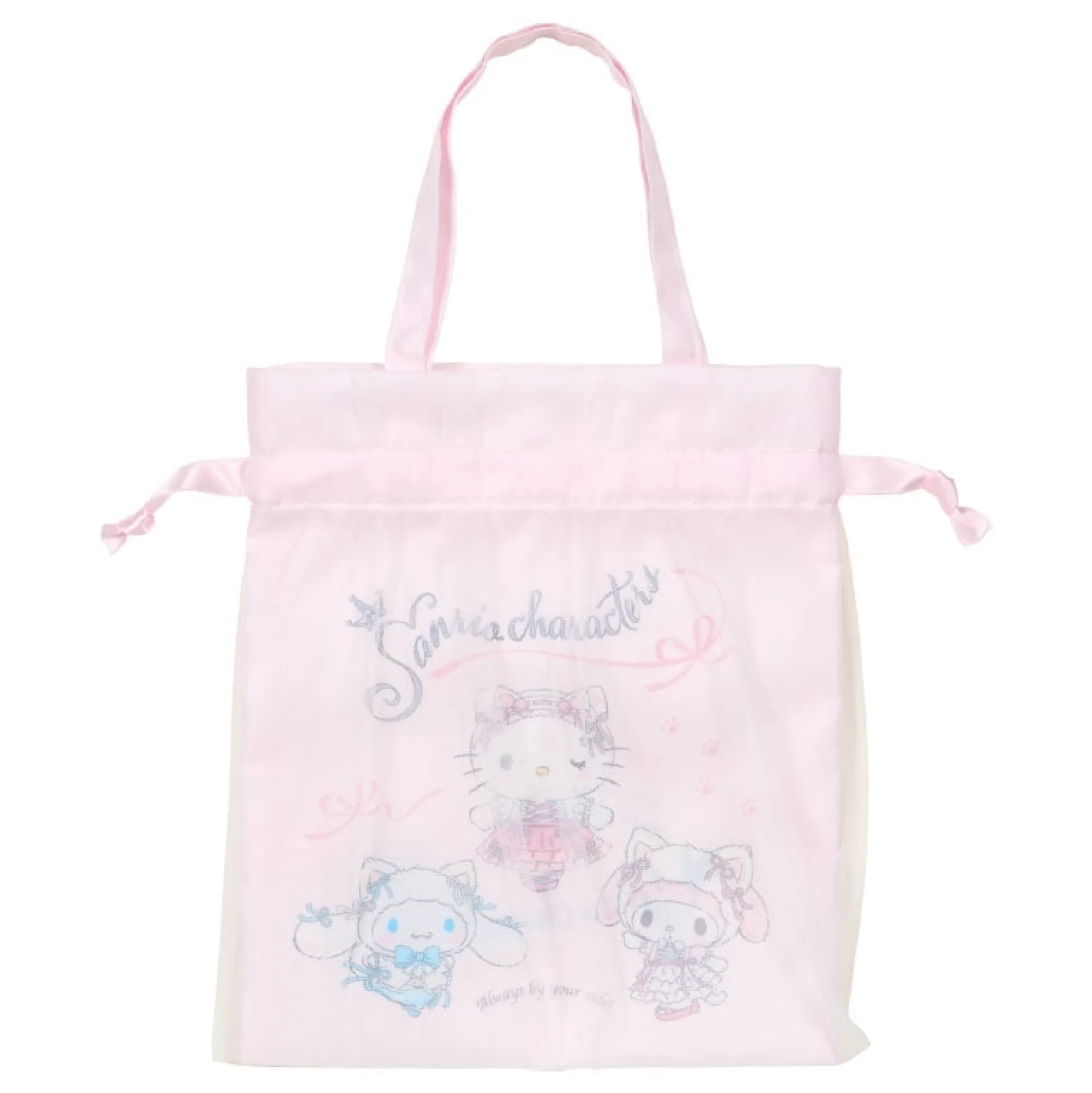 Japan Original Sanrio Characters Drawstring Pouch (Ballet Kitten Series)