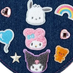 Japan Original Sanrio Characters Folding Stand Mirror (Denim Patch Series)