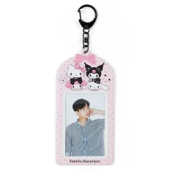 Japan Original Sanrio Characters ID Badge Holder & Sticker Set (Pretty Party Series)