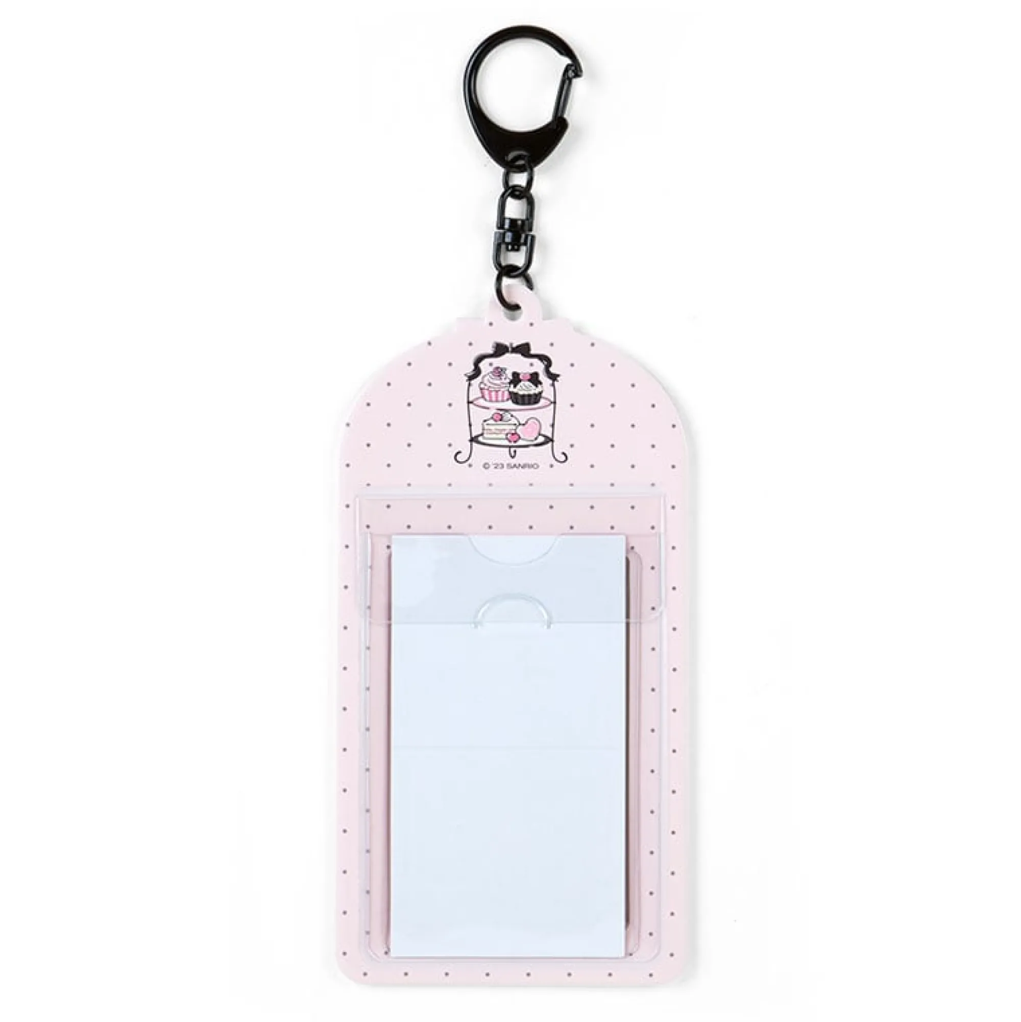 Japan Original Sanrio Characters ID Badge Holder & Sticker Set (Pretty Party Series)
