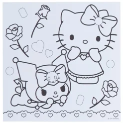 Kids Japan Original Sanrio Characters Mini Coloring & Sticker Set
