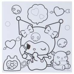 Kids Japan Original Sanrio Characters Mini Coloring & Sticker Set