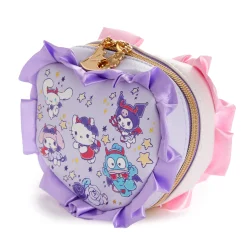 Global Original Sanrio Characters Mini Heart Zipper Pouch (Bright and Dark Angel Series)