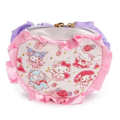 Global Original Sanrio Characters Mini Heart Zipper Pouch (Bright and Dark Angel Series)
