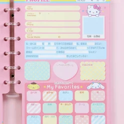 Japan Original Sanrio Characters Mini Profile Binder Notebook (My Profile Series)