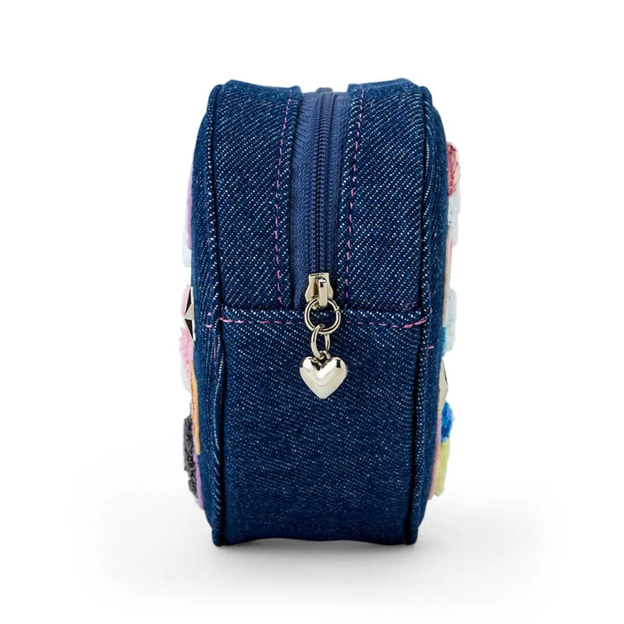 Japan Original Sanrio Characters Mini Zipper Pouch (Denim Patch Series)