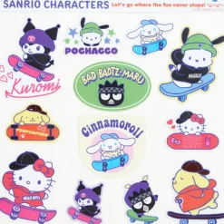 Japan Original Sanrio Characters 13-pc Sticker Sheet (Sk8r Squad Series)