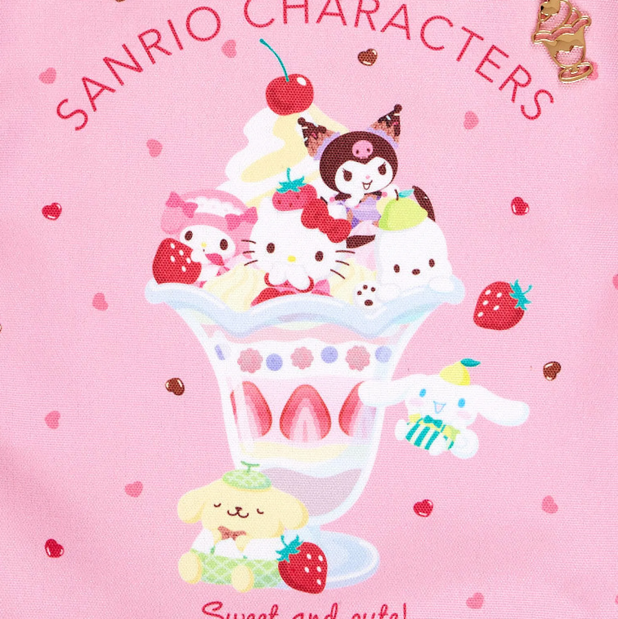 Japan Original Sanrio Characters Tote Bag (Parfait Shop Series)