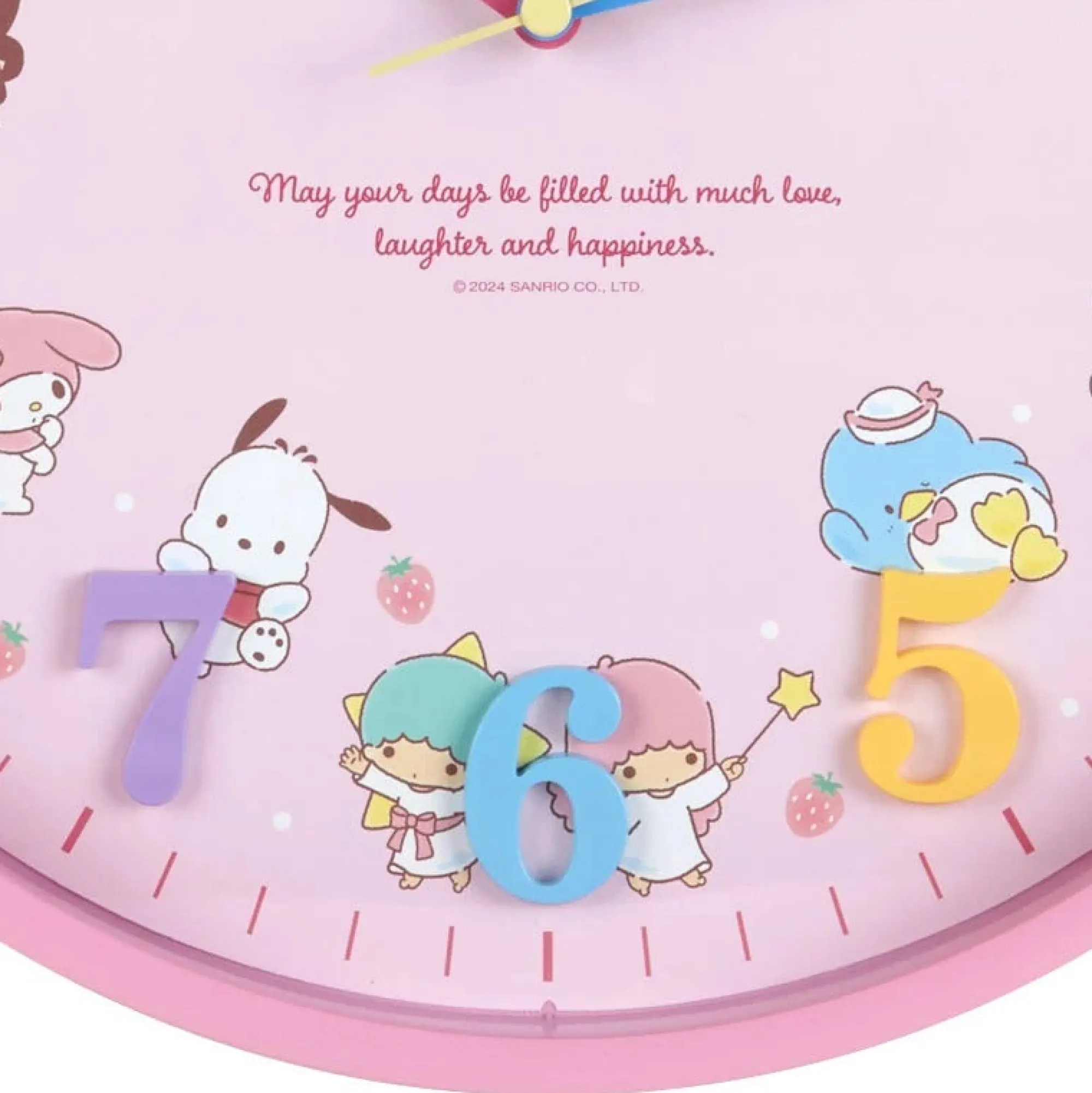 Japan Original Sanrio Characters Wall Clock