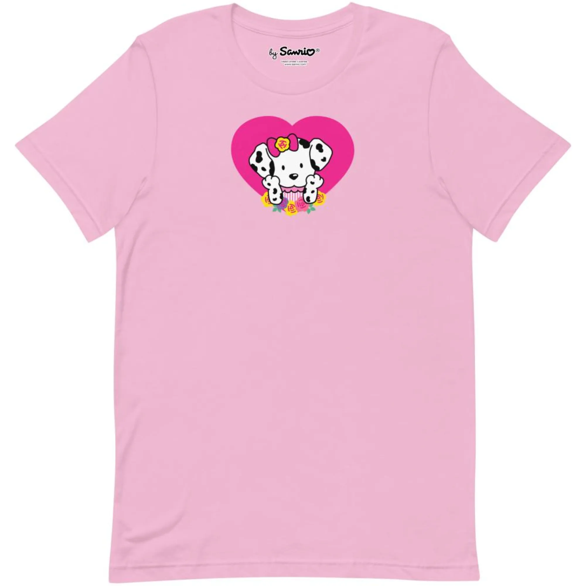 Printful Spottie Dottie Pink Heart T-Shirt