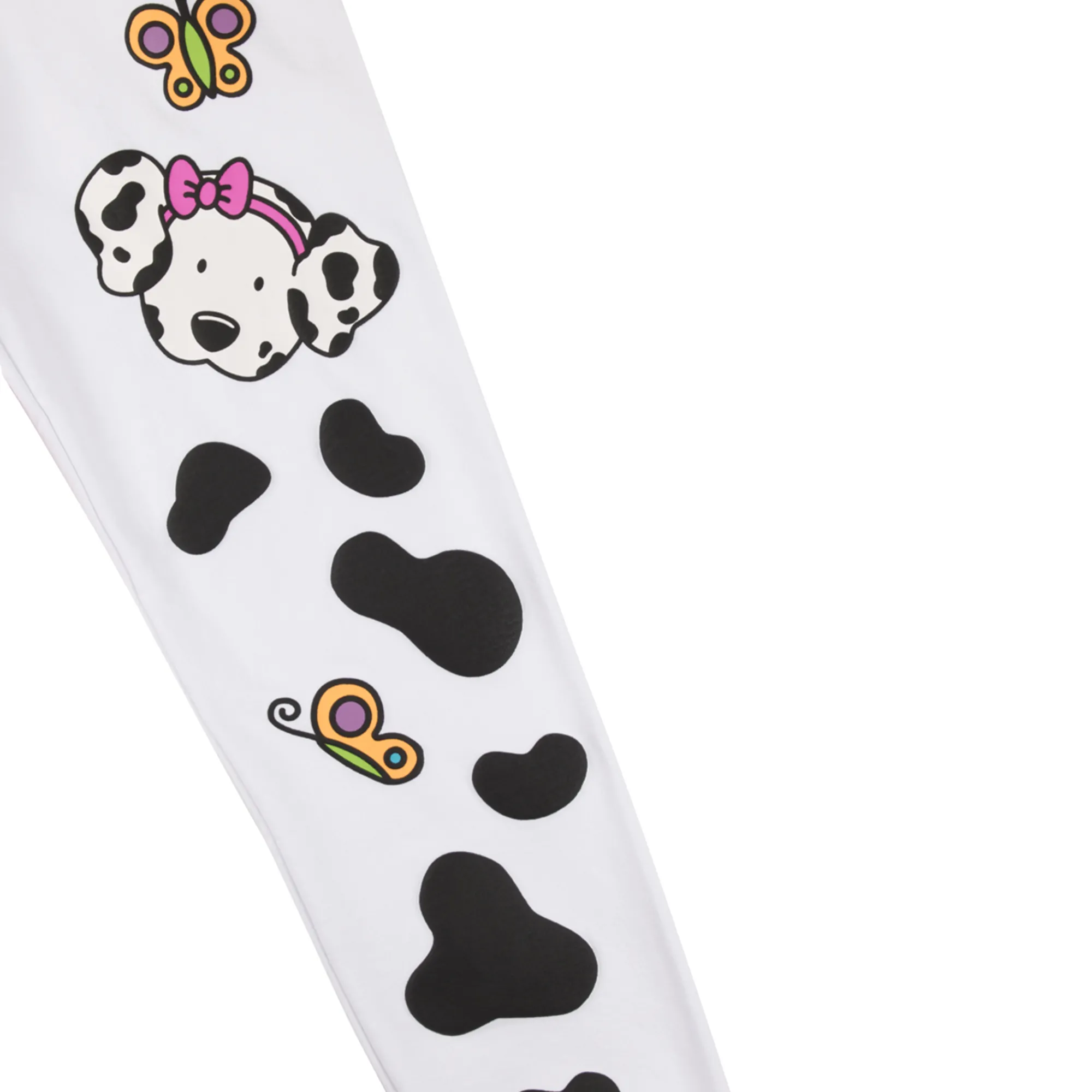 BIOWORLD Spottie Dottie x Dumbgood Puff Print Sweatpants