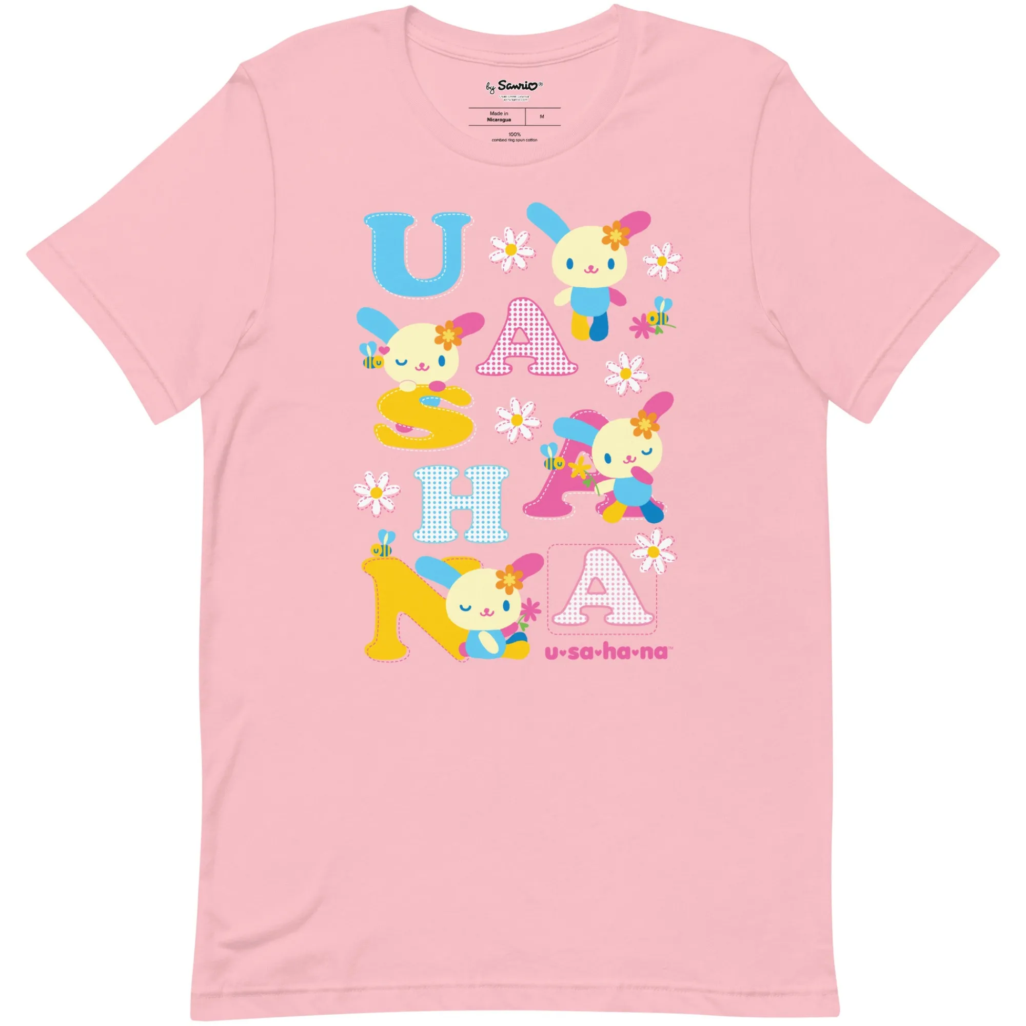 Printful U*SA*HA*NA Scattered Letters Tee